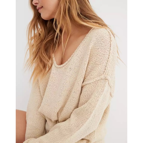 Aerie Oversized Sweater - Picture 3 of 3